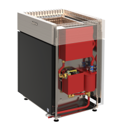 Elektrisk saunaovn - HARVIA Qube Combi 