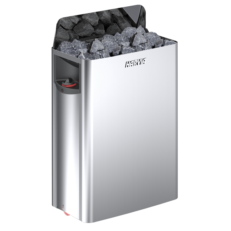 Elektrisk saunaovn - HARVIA The Wall SW90 9,0 kW med kontrolpanel