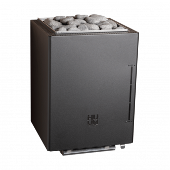 Elektrisk saunaovn - HUUM Core Wall Combi, sort