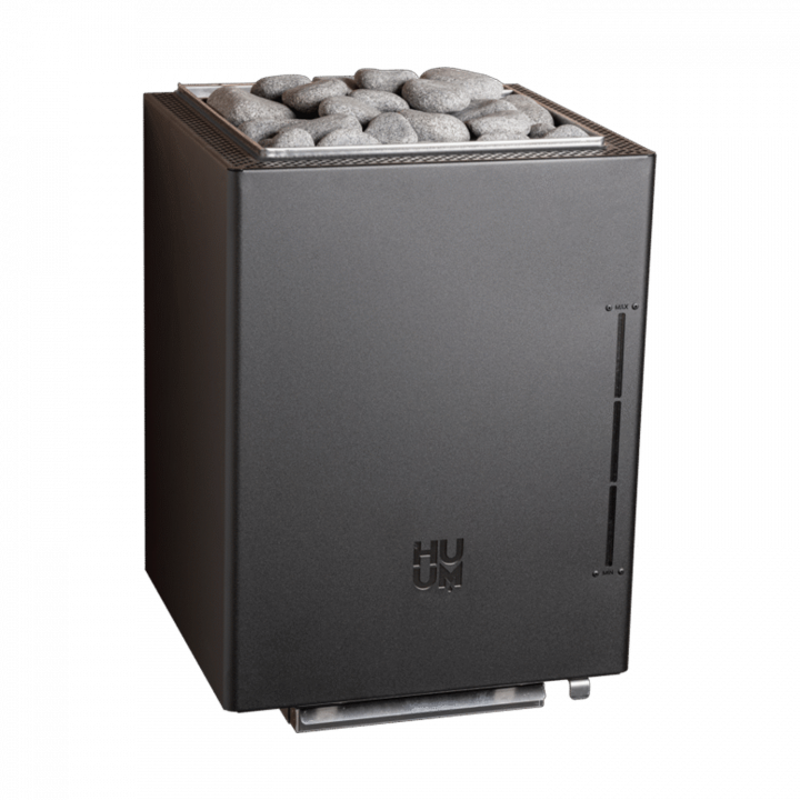 Elektrisk saunaovn - HUUM Core Wall Combi, sort