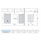 Elektrisk saunaovn - HUUM Core Wall Mini Combi 4