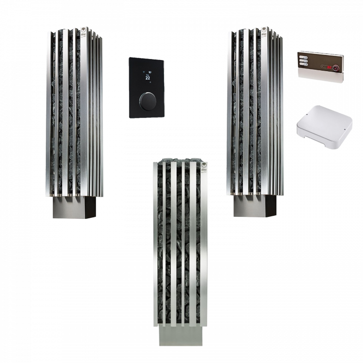 Elektrisk saunaovn - IKI MONOLITH 13,8 kW