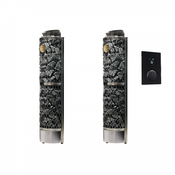 Elektrisk saunaovn - IKI WALL 7,6 kW