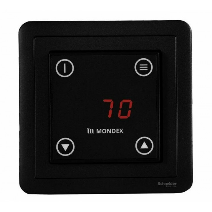 Elektrisk saunaovn - MONDEX KALLA, sort