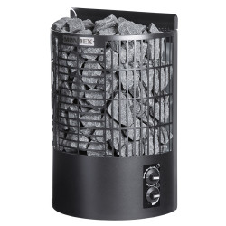 Elektrisk saunaovn - MONDEX TENO, sort  Elektrisk saunaovn - MONDEX TENO, sort