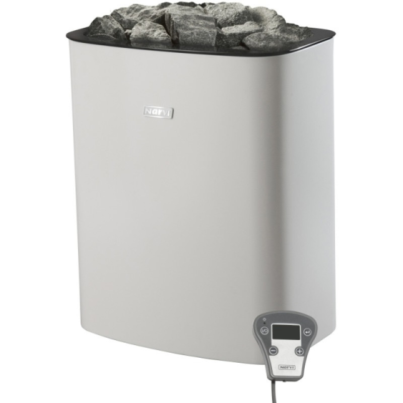 Elektrisk saunaovn - NARVI NC Electric, hvid 6 kW