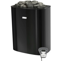 Elektrisk saunaovn - NARVI NC Electric, sort 6 kW 