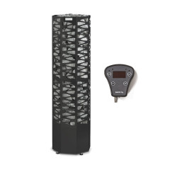 Elektrisk saunaovn - NARVI SMOOTH 10,5 kW, sort 