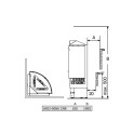 Elektrisk saunaovn – SAWOTEC Ari Corner 9 kW, uden styreenhed - 4