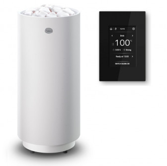 Elektrisk saunavarmer TULIKIVI Pyry, med kontrolpanel
