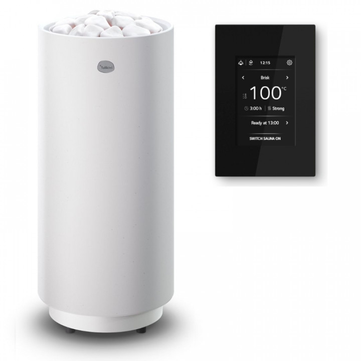 Elektrisk saunavarmer TULIKIVI Pyry, med kontrolpanel
