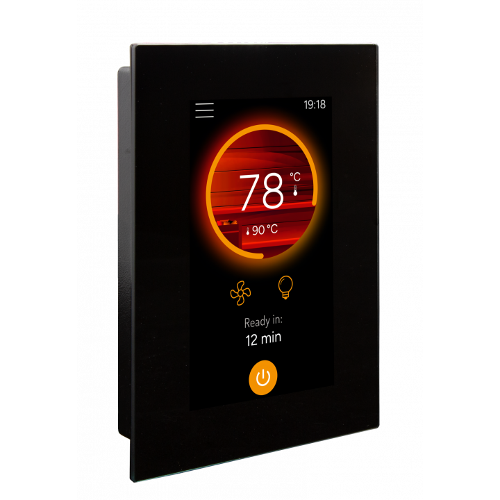 Opgraderingssæt til elektrisk saunaovns kontrolpanel - Harvia Fenix ​​​​FX001XW Wifi med touchskærm