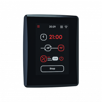 Elektrisk saunaovnskontrolpanel - SAUNUM Leil 2.0 Mobil