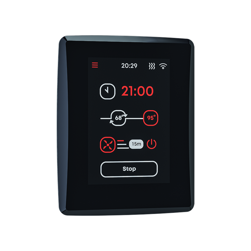Elektrisk saunaovnskontrolpanel - SAUNUM Leil 2.0 Mobil