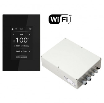 Elektrisk saunavarmer kontrolpanel - TULIKIVI WIFI med kontaktorboks