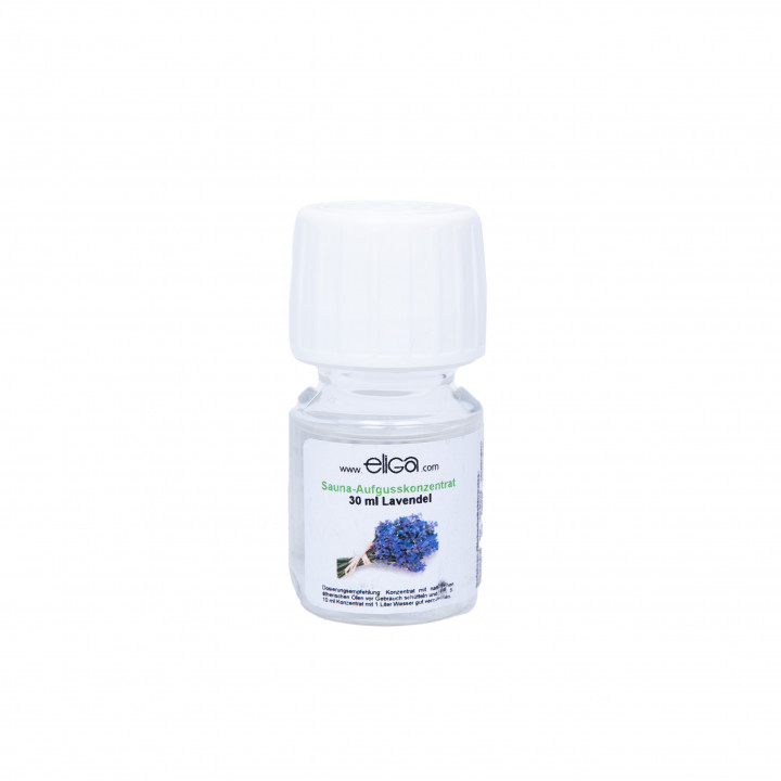 ELIGA sauna æterisk olie-infusionskoncentrat LAVENDEL, 30 ml