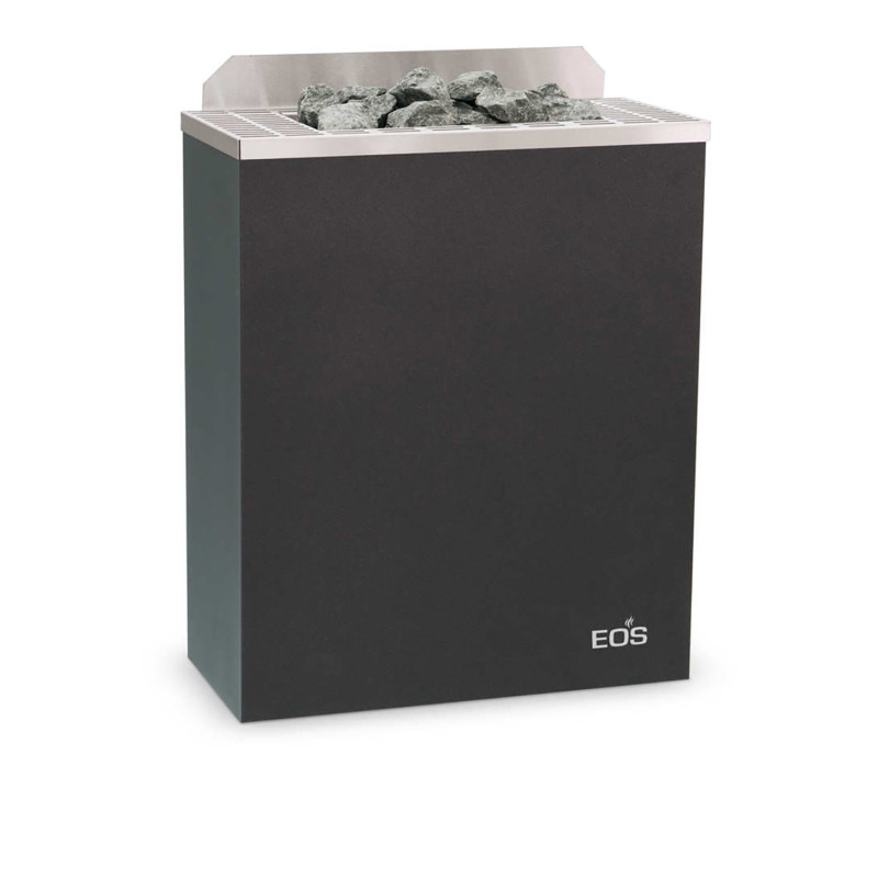 Elektrisk saunaovn - EOS Gracil W, antracit perle