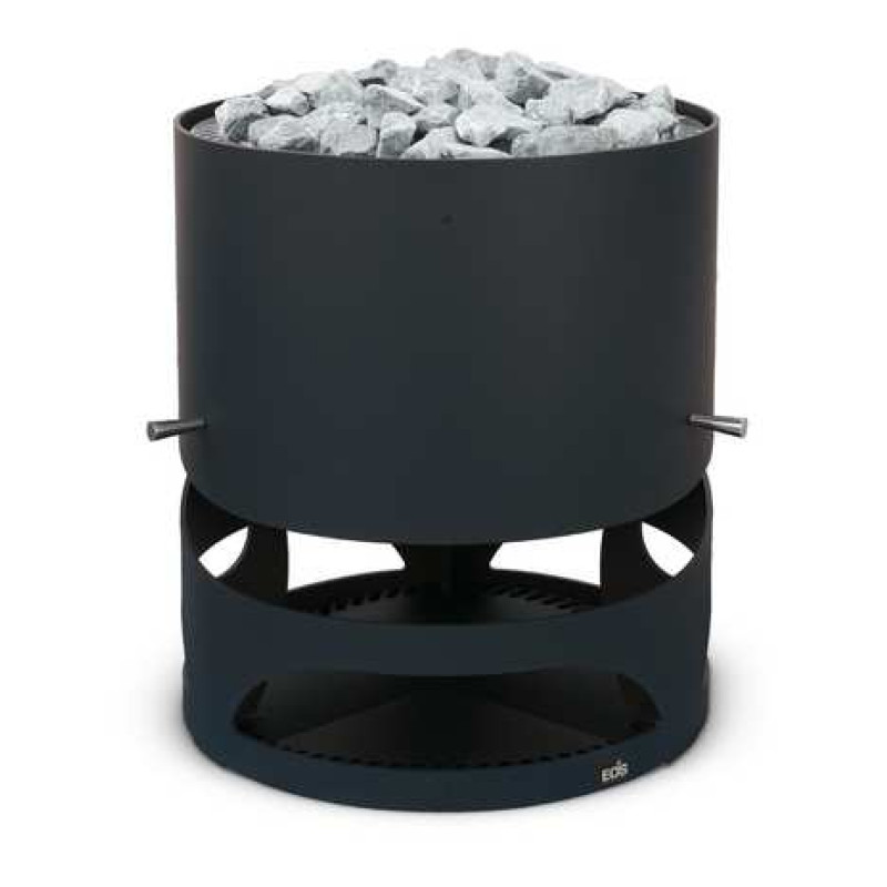 Elektrisk saunavarmer - EOS Zeus L HD, sort