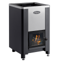 Brændefyret saunaovn - VILPRA FORNAX-14-V med indvendigt brændkammer - 0