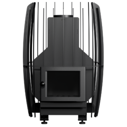 Brændefyret saunaovn - VILPRA FORNAX QUEEN-14-V med indvendigt brændkammer 