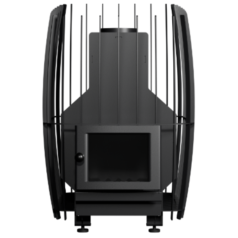 Brændefyret saunaovn - VILPRA FORNAX QUEEN-14-V med indvendigt brændkammer