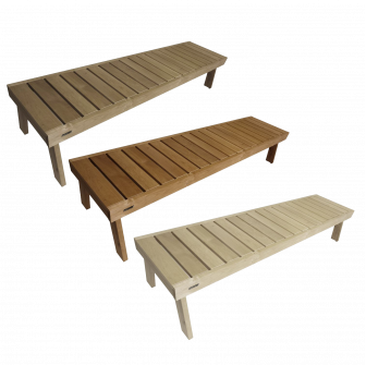 Harvia Formula saunabænk, 1200 x 450 mm