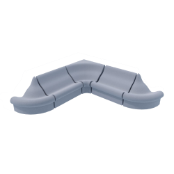 Damp-sauna sæde V-1 