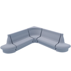 Damp-sauna sæde V-2 