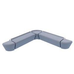 Damp-sauna sæde V-3 