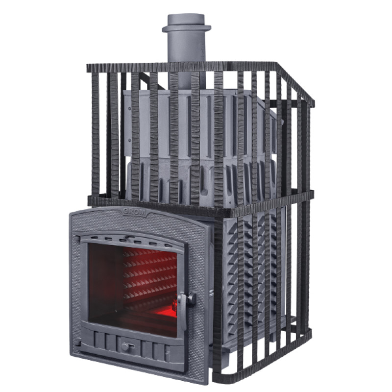 Brændeovn til sauna - Gefest Grom Uragan 30 (P2)