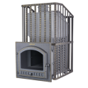 Brændeovn til sauna - Gefest GFS ZK Uragan 40 (M) i gitter - 0