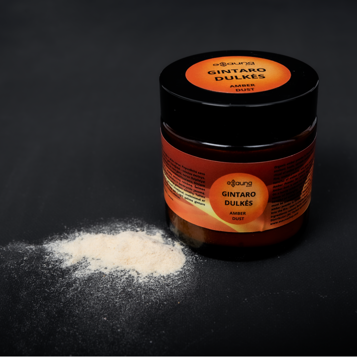20 gram Natural Baltic Amber Powder Dust til bryllup eller familiefester