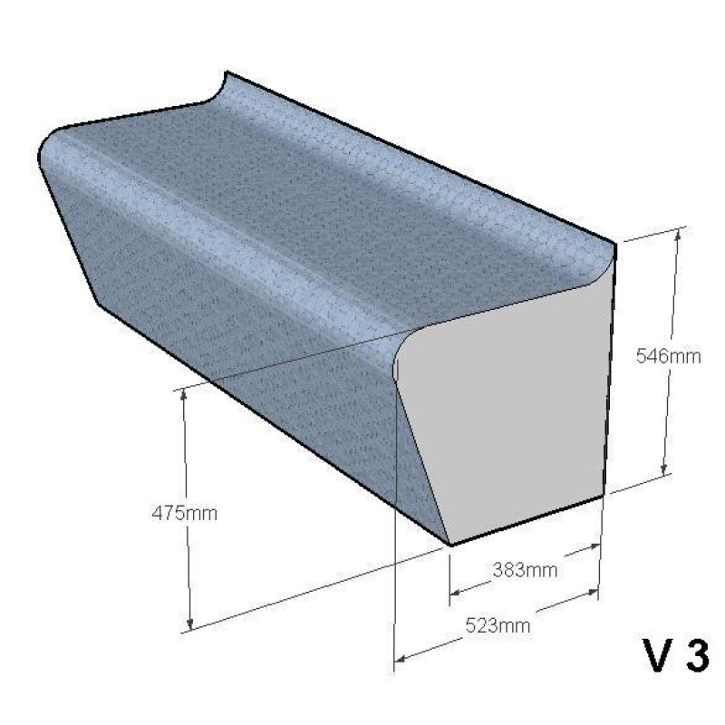Damp-sauna sæde V-3