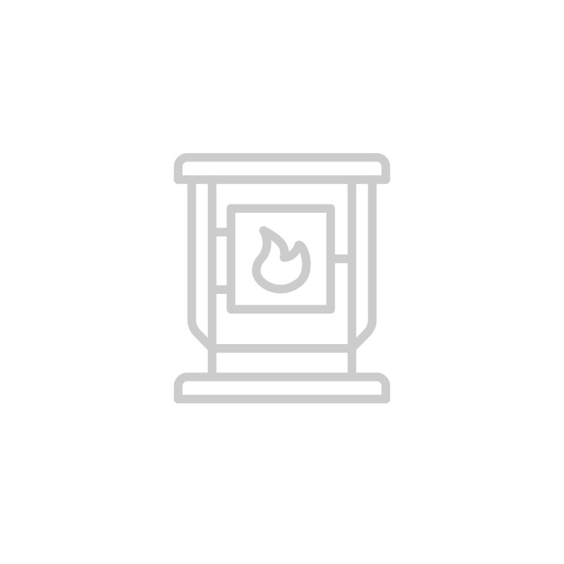 Brændefyret saunaovn - KASTOR KARHU 30T, sort