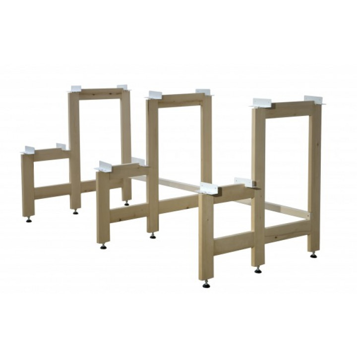 Standard sauna bænk kompleks, Linden træ, længde 2037 mm