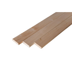 Bænktræ, 24 x 90 mm, AB-klasse, Linden 