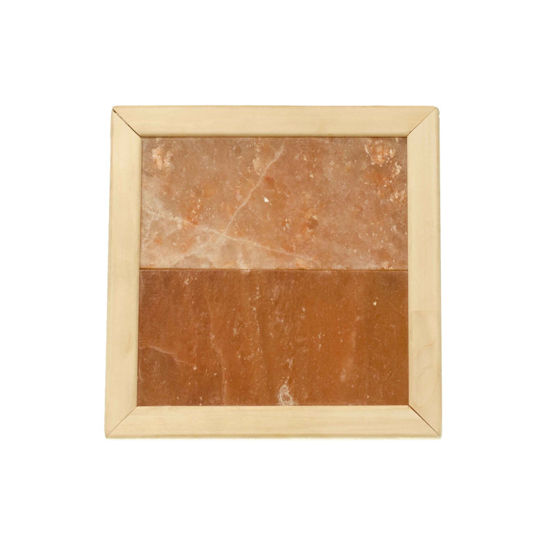 Himalaya salt lys uden lyn, sort elletræ
