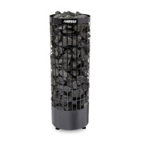 Elektrisk saunaovn - HARVIA Cilindro Black Steel PC110E 10,8 kW