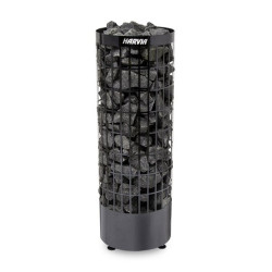 Elektrisk saunaovn - HARVIA Cilindro Black Steel PC90E 9 kW