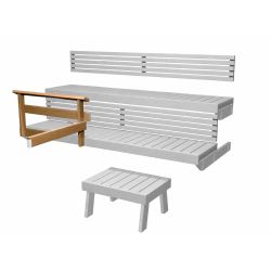 Harvia Formula sauna sikkerhedsgelænder 