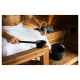 HARVIA Helmi sauna spand og øsesæt, sort
