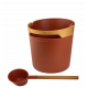 HARVIA Helmi saunaspand- og øsesæt, Terracotta