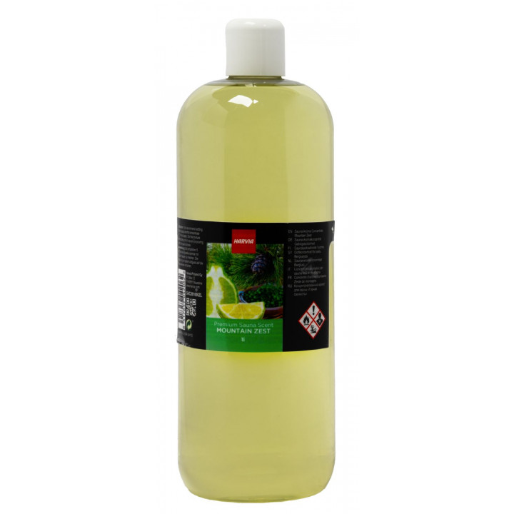 HARVIA sauna duftkoncentrat, duft af arolla-fyr, bergamot og litsea cubeba, 1 l