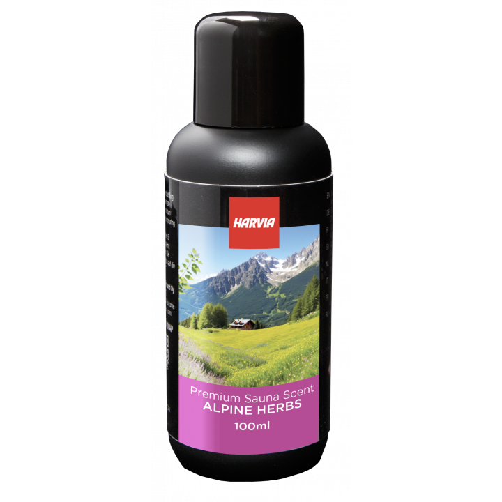 HARVIA sauna duftkoncentrat, duft af alpine urter, 100 ml