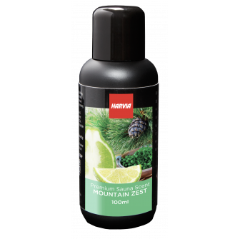 HARVIA sauna duftkoncentrat, duft af bjergfyr, bergamot og litsea cubeba, 100 ml