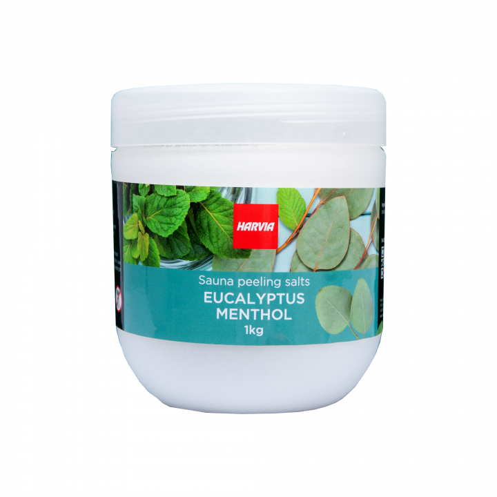 Sauna peelingsalt HARVIA eukalyptusmentol 1 kg