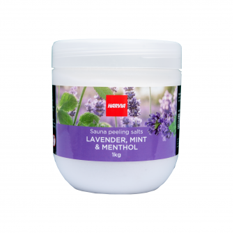 Sauna peeling salt HARVIA lavendel mynte 1 kg