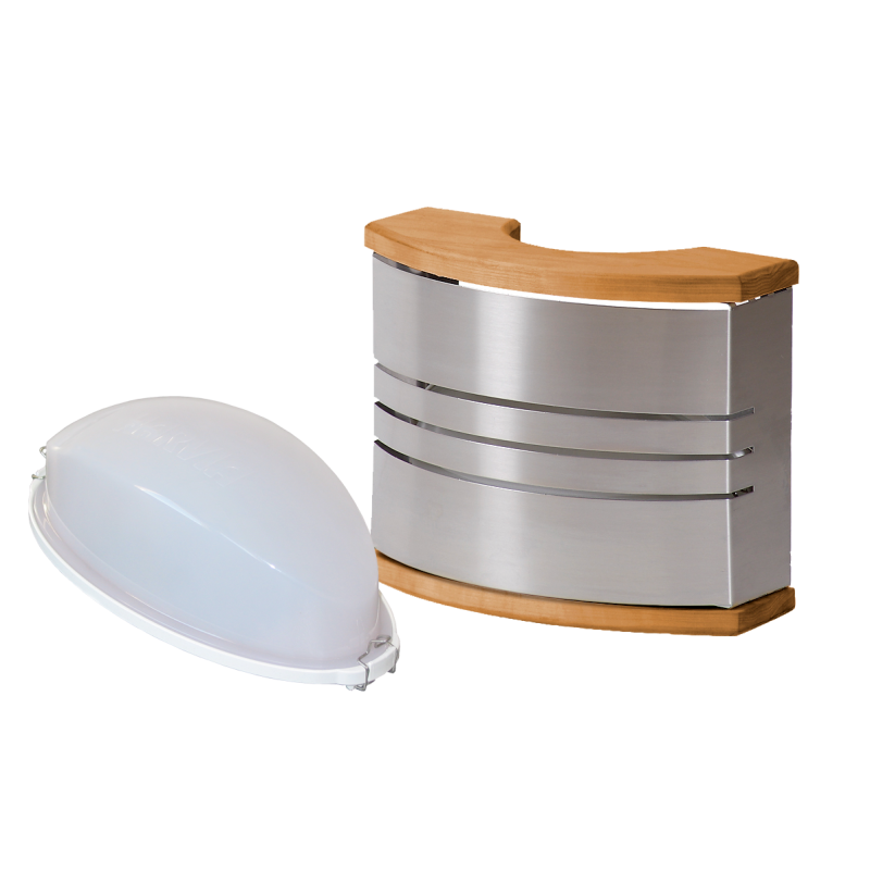 HARVIA saunalampe - Stål