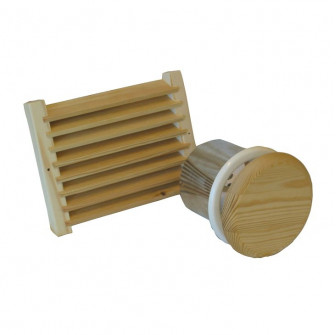 Harvia ventilationsgitter med jalousi