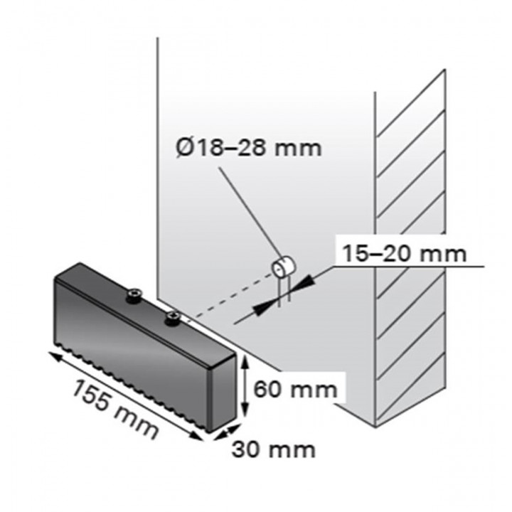 Dampmundstykke - HARVIA ZG-525